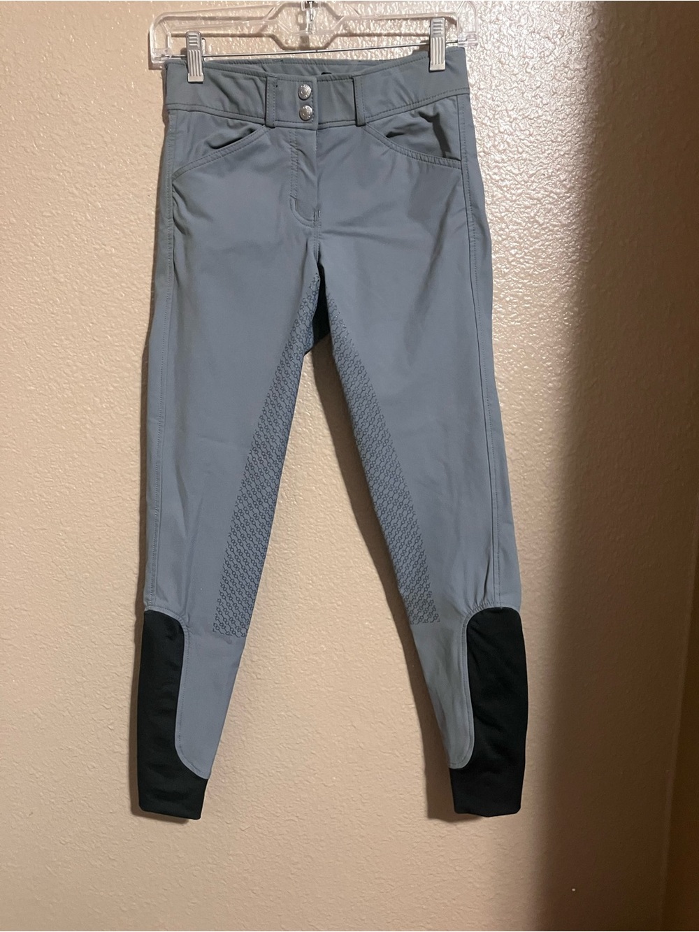 Dover Saddlery Women's Riding Breeches in Slate Gray